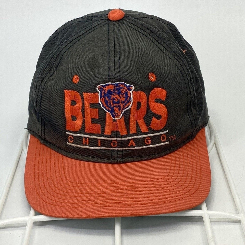 Vintage Chicago Bears Drew Pearson DPM Snapback Hat Embroidered Spell Out‎ Logo